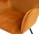VIG Furniture Modrest Barrett Black/Orange Dining Chair-3