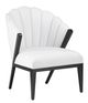Currey & Company Janelle Caviar Black Muslin Chair-0