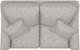 La-Z-Boy® Violet Salt and Pepper Loveseat-2