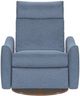 American Leather® Customizable Ontario Fabric 40" Manual Glider Recliner-2