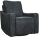 Hooker® Furniture Lewis Cordoba Noir Power Swivel Recliner-0