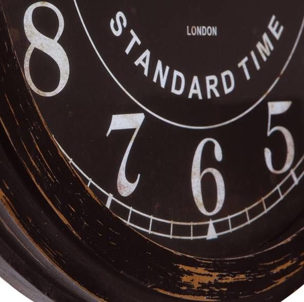 YHD Antique Black Wall Clock-2
