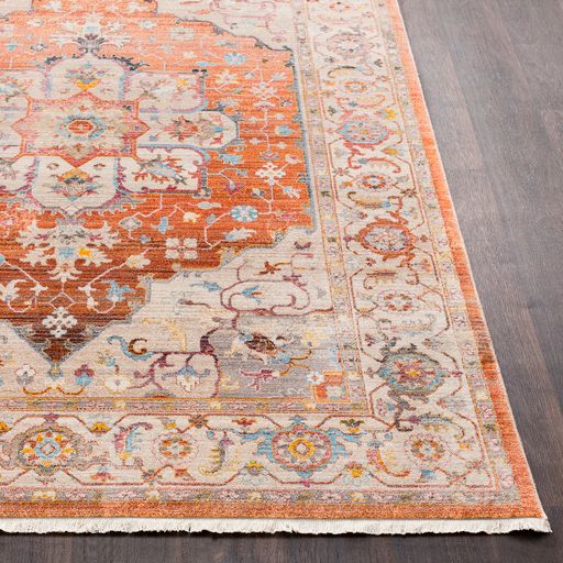 Surya Ephesians Burnt Orange 5'x8' Area Rug-3