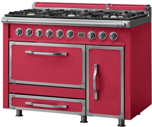 Viking® Tuscany 48" Valentine Pro Style Dual Fuel Range-2