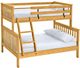 Crate Designs™ Furniture Classic Twin/Full Mission Bunk Bed-0