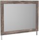 Signature Design by Ashley® Ralinksi Rustic Warm Gray Bedroom Mirror-1