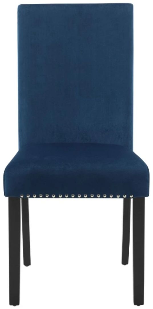 New Classic® Home Furnishings Celeste Blue/Espresso Dining Chair-3