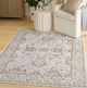 Nourison Home™ Astra Machine Washable Gray 5'x7' Area Rug-1