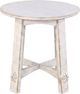 Sunny Designs™ Marina White Sand Round End Table-2