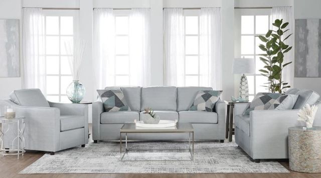 Hughes Furniture® 13400 Joffrey Dove Sofa-1