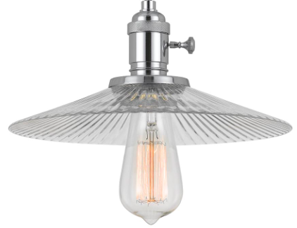 Cal® Lighting & Accessories Uni Pack Clear/Chrome/Oil Rubbed Bronze Pendant-1
