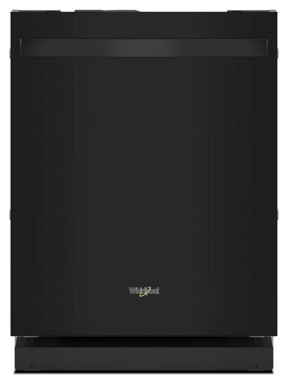 Whirlpool® 24" Black Top Control Built In Dishwasher