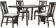 New Classic® Home Furnishings Chestnut Ridge 5-Piece Dark Brown Dining Set-0