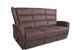 GoBerce® Brown Reclining Loveseat-0