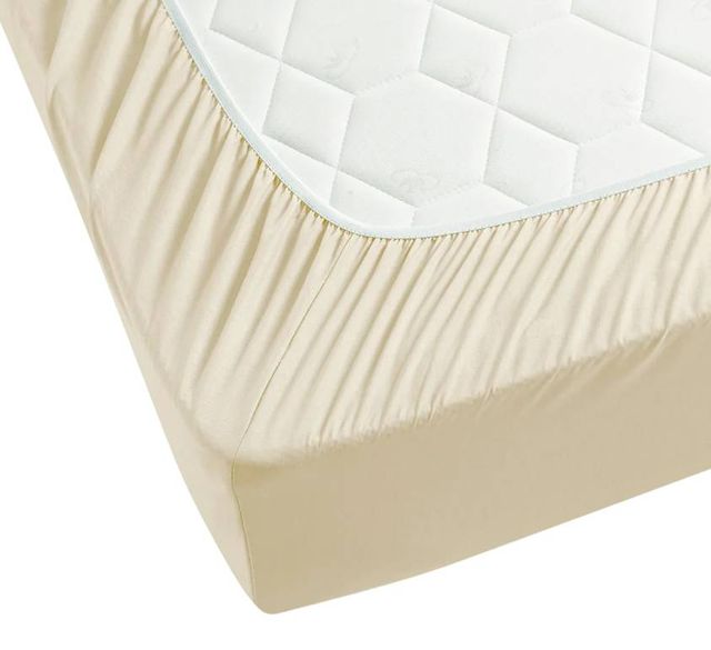 Sleeptone® Basics Griptone™ 6-Piece Cream Premium Bamboo Twin XL Sheet Set-2