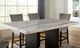 Furniture of America® Kian 7-Piece Black/Gray/White Dining Table Set-2