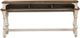 Liberty Furniture Morgan Creek Tobacco Console Bar Table with Antique White Base-0
