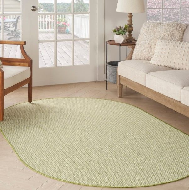 Nourison Home™ Courtyard 5'x8' Oval Area Rug-1