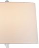 Currey & Company Piaf White Floor Lamp-2