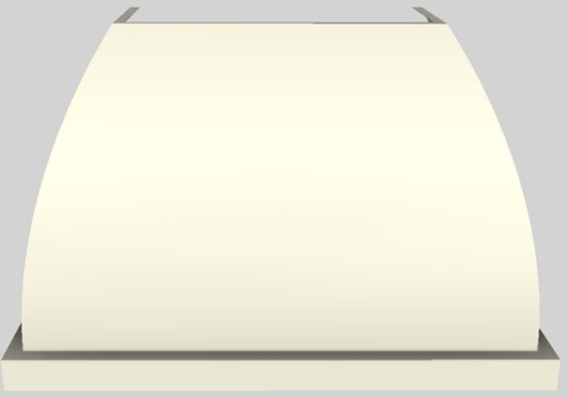 Vent-A-Hood® Designer Series 48" Biscuit Wall Mounted Range Hood-0