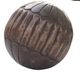 A & B Home 3-Piece Brown Carved Mango Wood Sphere Set-1