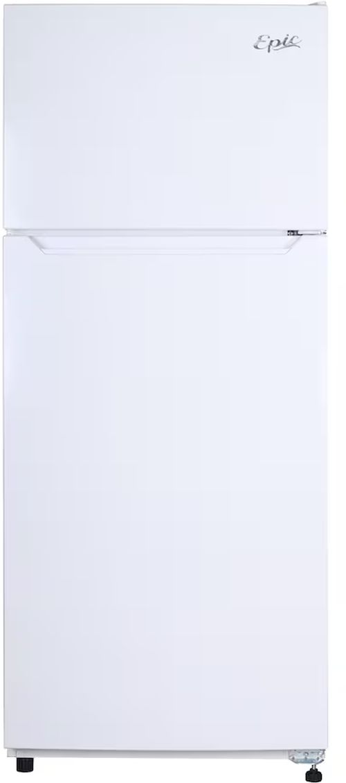 Epic 24" 12.0 Cu. Ft. White Frost Free Top Freezer Refrigerator-0