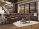 Behold™ Home Harley 7-Piece Brown Power Reclining Curved Sectional-2