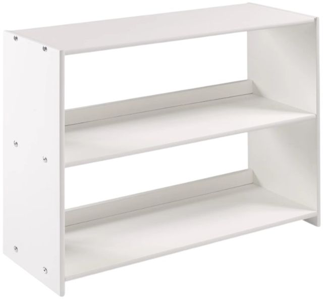 Donco Kids Louver White Youth Bookcase-0