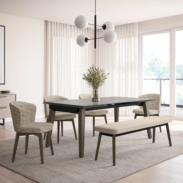 Amisco Customizable Amos 91" Rectangular Dining Table-1