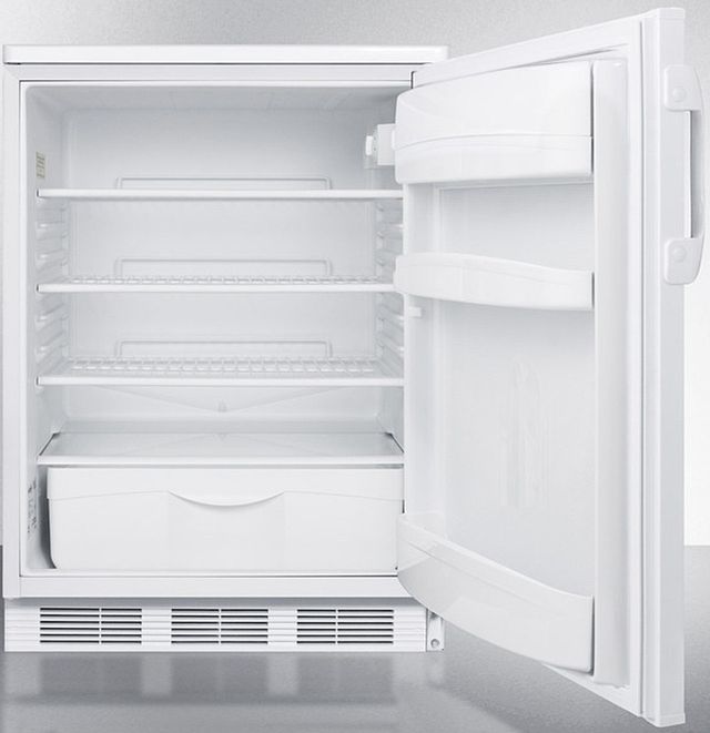 Accucold® by Summit® 24" 5.5 Cu. Ft. White Compact Refrigerator-2
