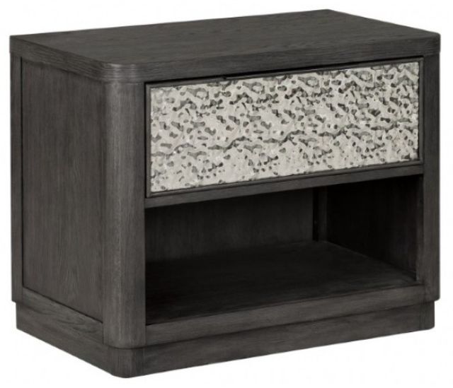 Furniture of America® Sterling West Ash Gray One-Drawer Nighstand-0