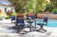Signature Design by Ashley® Point Bonita 2-Piece Blue/Gray Aluminum Outdoor Sling Swivel Chair-3