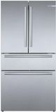Bosch 800 Series 36" 20.5 Cu. Ft. Stainless Steel Counter Depth French Door Refrigerator-0