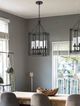 Cal® Lighting & Accessories Luton Cage 4-Light Iron Metal Chandelier-2