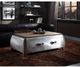 ACME Furniture Brancaster Antique Oak Top Coffee Table with Aluminum Base-1
