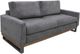 International Furniture Direct Mita Gray Loveseat-0