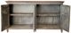 International Furniture Direct Capri Brown/Olive Media Console-3