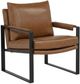 Coaster® Rosalind Brown Upholstered Track Arm Accent Chair-0