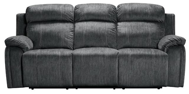 New Classic® Home Furnishings Tango Shadow Dual Manual Recliner Sofa-1