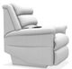 La-Z-Boy® Astor Platinum Muslin Power Lift Recliner with Massage and Heat-3