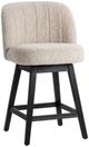 Classic Home Della Sandy Cream Swivel Counter Stool-0
