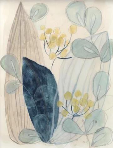 Stylecraft Canvas Terra Garden I Beige/Green Wall Art-1