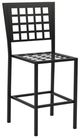 Homecrest™ Outdoor Living Customizable Manhattan Steel Outdoor Metal Seat Armless Balcony Stool-0