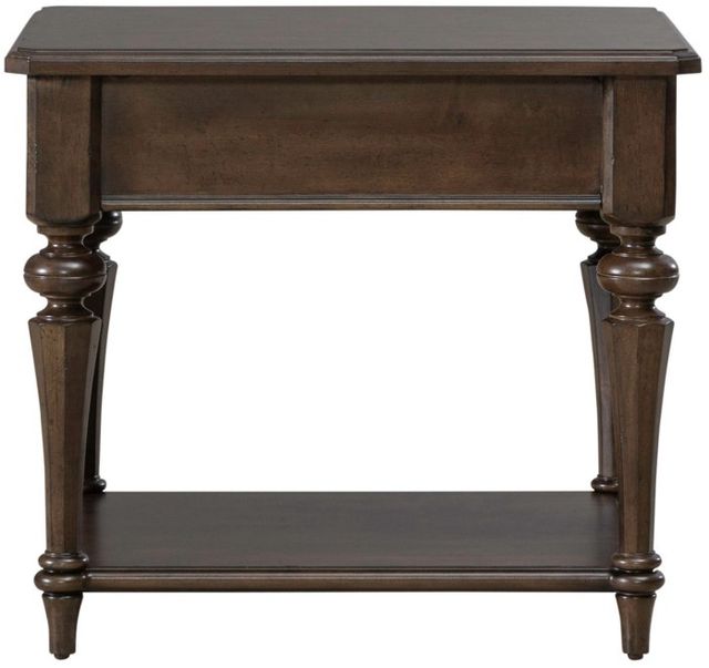 Liberty Furniture Arden Road Satin Cherry End Table-3
