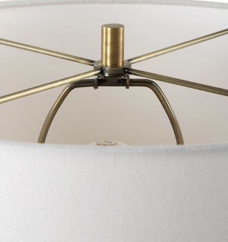 Uttermost® Forage Dark Scalloped Table Lamp-3