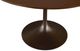 Bassett® Furniture Copenhagen Espresso Dining Table with Bronze Base-5
