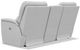 La-Z-Boy® Brooks Muslin Power Reclining Loveseat with Headrest and Console-3