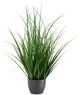 Monarch Specialties Inc. Green/Black 23" Artificial Potted Grass-0
