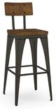 Amisco Customizable Upright Bar Stool-0