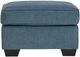 Signature Design by Ashley® Cashton Blue Ottoman-1